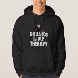 Billiard is mijn therapie Billiardspeler Tees Here