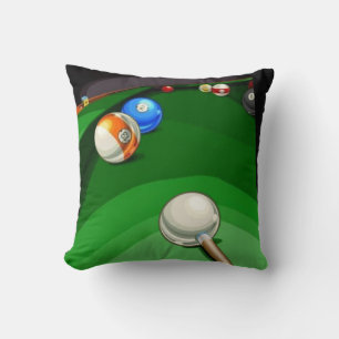 Billiard Lounge Pillow Kussen
