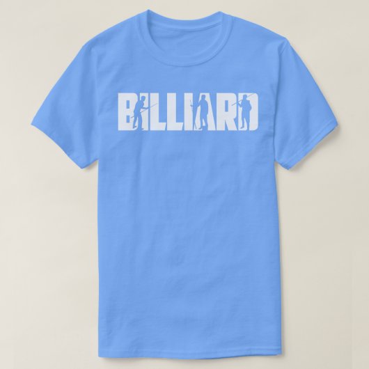 Billiard Lover T-shirt (Design voorkant)