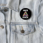 Billiard Nice Rack Billiard Player Gift Ronde Button 5,7 Cm (In situ)