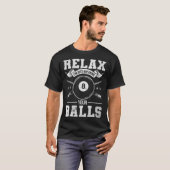 Billiard Player & billiard Pool Game T-shirt (Voorkant volledig)
