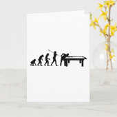 Billiard Player Kaart (Gele Bloem)