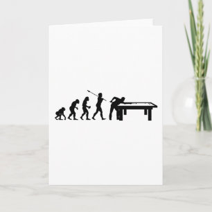 Billiard Player Kaart