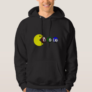 Billiard Pool Bal - Grappige Biljartspeler Liefheb Hoodie
