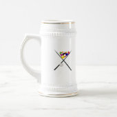 Billiard Pool Balls en Cues Bierpul (Links)