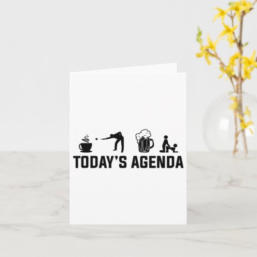 Billiard Pool Billiards , de agenda van vandaag Bi Kaart (Gele Bloem)