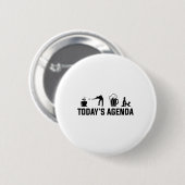Billiard Pool Billiards , de agenda van vandaag Bi Ronde Button 5,7 Cm (Voorkant /achterkant)