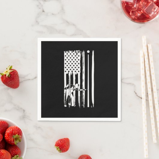 Billiard Pool Gift Verenigde Staten Flag Cue Sport Servet (Insitu)