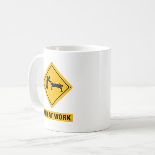 Billiard/pool Koffiemok (Voorkant links)