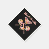 Billiard Pool Player Billard 8-Ball Servet (Hoek)