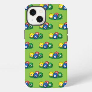 Billiard Pool Snooker Ballen Patroon iPhone 13 Hoesje