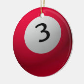 BILLIARD/POOLBALCHRISTMAS ORNAMENT 3 (DRIE) (Links)