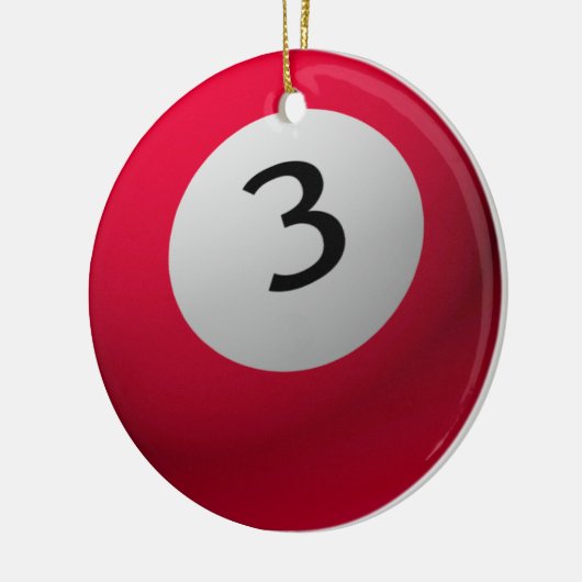 BILLIARD/POOLBALCHRISTMAS ORNAMENT 3 (DRIE) (Links)
