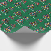 Billiard/poolspel Cadeaupapier (Hoek)