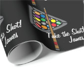 Billiard-/poolspelpapier Cadeaupapier (Rol Hoek)