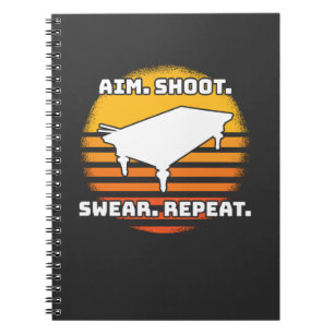 Billiard Retro  Notitieboek