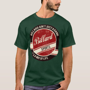 Billiard Retro T-shirt