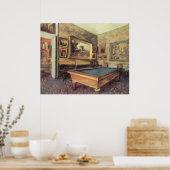 Billiard Room Poster (Keuken)