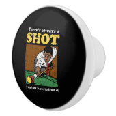 Billiard Snooker Retro Keramische Knop (Rechts)