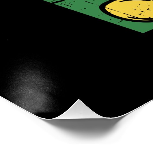 Billiard Snooker Retro Perfect Poster (Hoek)