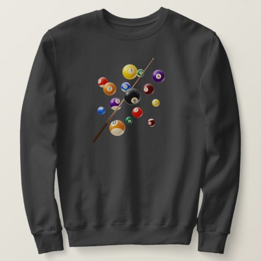 Billiard Sweatshirt (Design voorkant)