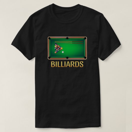 Billiard T-Shirt (Design voorkant)
