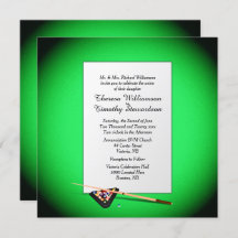 Billiard Theme Weddenschap