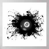 Billiard Urban Style Poster (Voorkant)