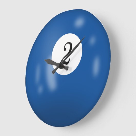 Billiardbaalnummer 2 grote klok (Hoek)