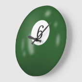 Billiardbaalnummer 6 grote klok (Hoek)