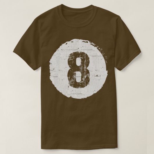 Billiardbal 2 t-shirt (Design voorkant)
