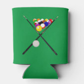 Billiardboxen en poolkussen blikjeskoeler (Achterkant)