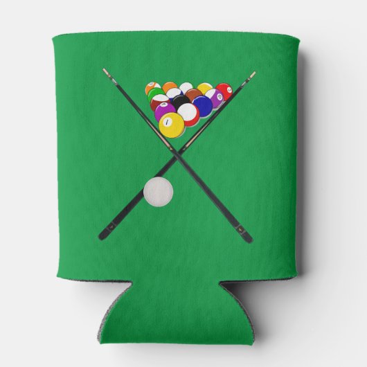 Billiardboxen en poolkussen blikjeskoeler (Achterkant)