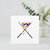 Billiardboxen en poolkussen kaart (Staand voorkant)