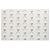Billiardboxen en poolkussen stof (Fat Quarter)