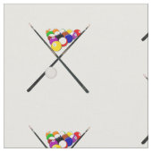 Billiardboxen en poolkussen stof (Close Up)