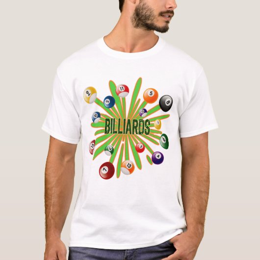 BILLIARDEN T-SHIRT (Voorkant)