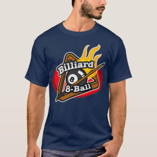 billiardines 8 balpool t-shirt