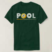 Billiardpool 9-speler t-shirt (Design voorkant)