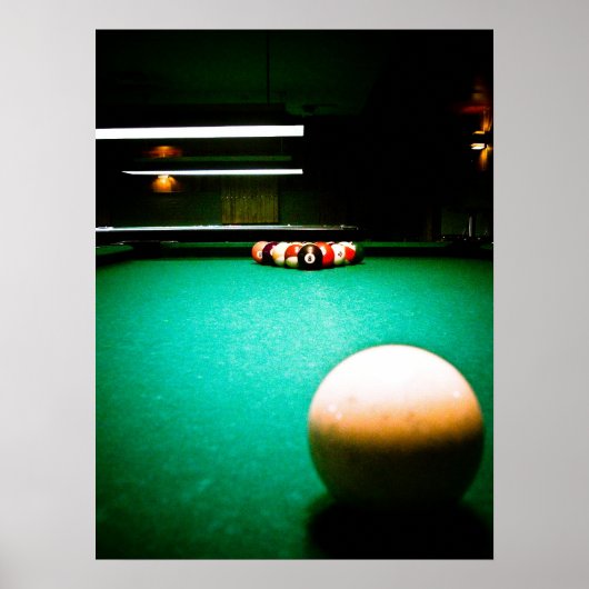 Billiards 01 Poster (Voorkant)