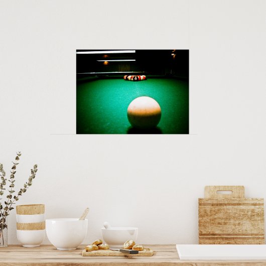 Billiards 02 Poster (Keuken)