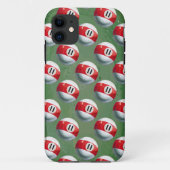 Billiards 11-balpatroon Case-Mate iPhone case (Achterkant)