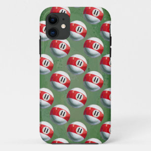 Billiards 11-balpatroon Case-Mate iPhone case