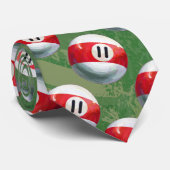 Billiards 11-balpatroon stropdas (Opgerold)