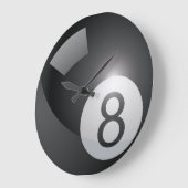 Billiards 8 Ball Grote Klok (Hoek)