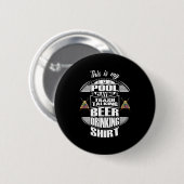 Billiards 8 Ball Pool Player Sarcasm Novelty Humor Ronde Button 5,7 Cm (Voorkant /achterkant)