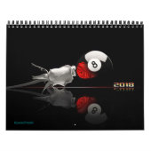 Billiards Agenda 2018 Kalender (Hoes)