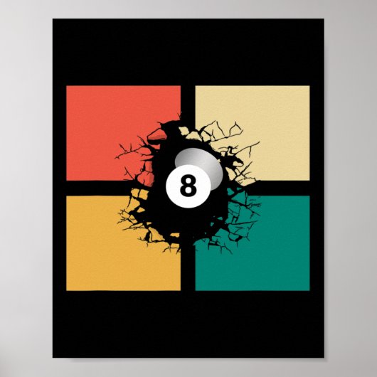 Billiards Apparel - Billiards Poster (Voorkant)
