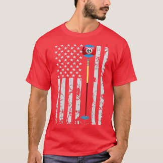 Billiards Balls Pool Stick Chalk Verticaal  T-shirt
