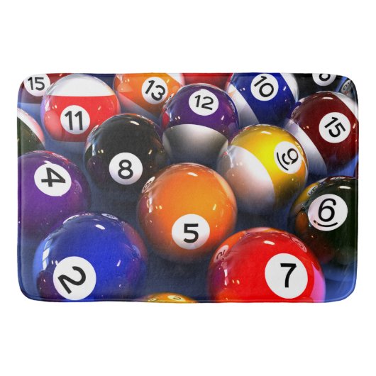 Billiards Bath Mat (Voorkant)